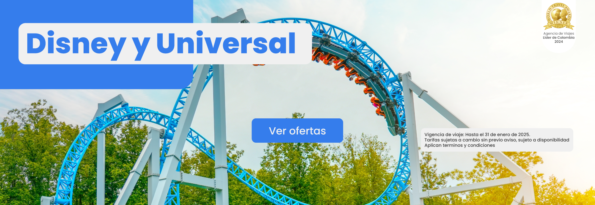 oferta para ir a disney universal en usa